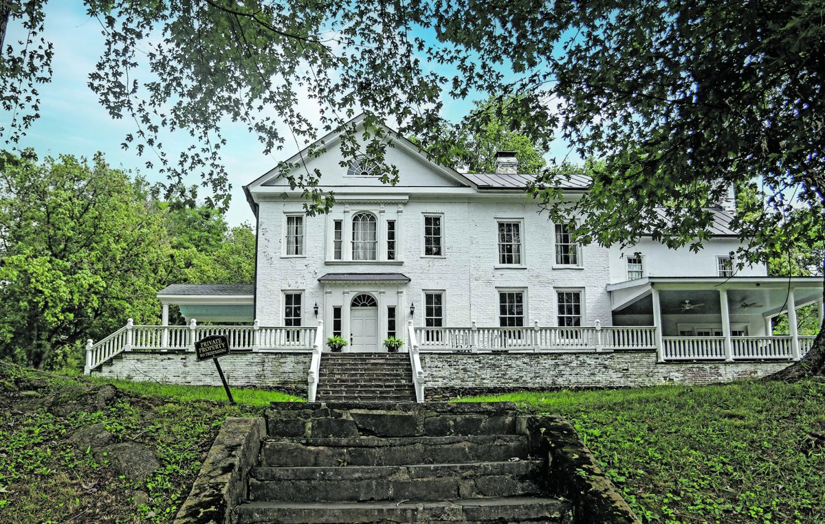 The Retreat overlooks the battlefield at Cool Spring. (Photos by Bill Kamenjar)