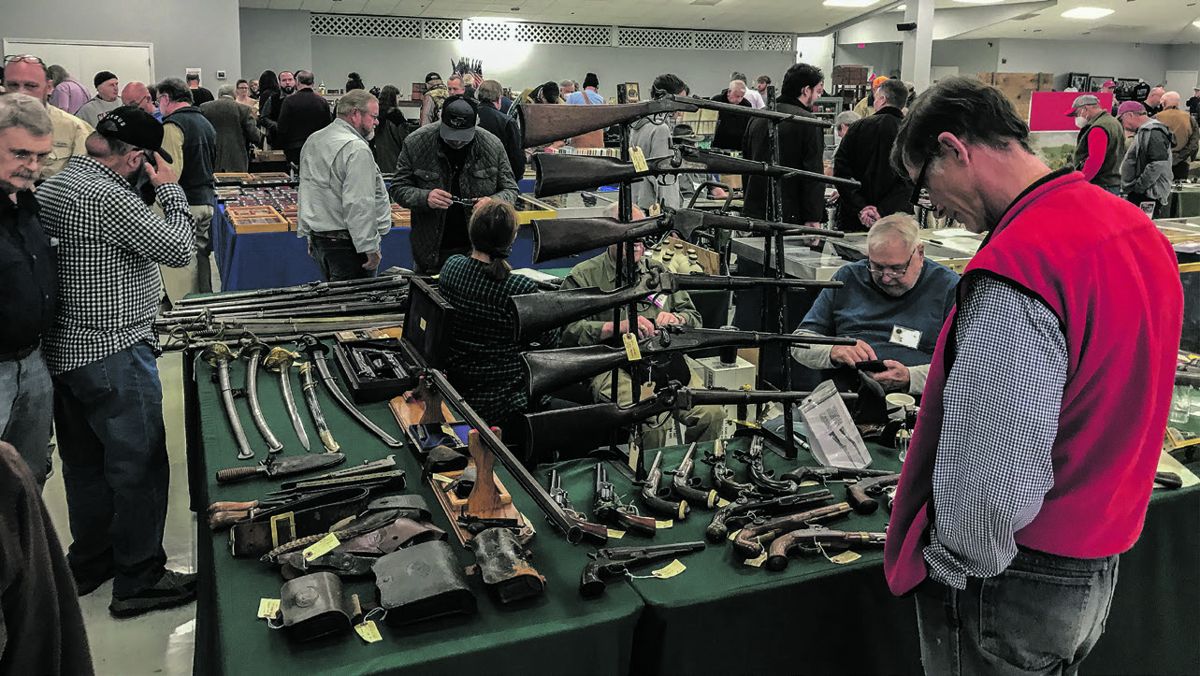 The hall was full of shoppers by lunchtime on Saturday, with many staying several hours after paying their admission. Sunday was also well attended.