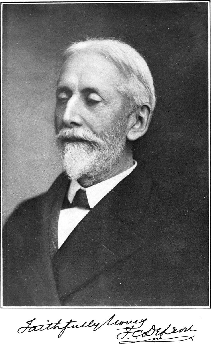 Thomas Cooper DeLeon. From the book Belles, beaux and brains of the 60’s. DeLeon lost his sight shortly after the turn of the century. He died on March 19, 1914 in Mobile.