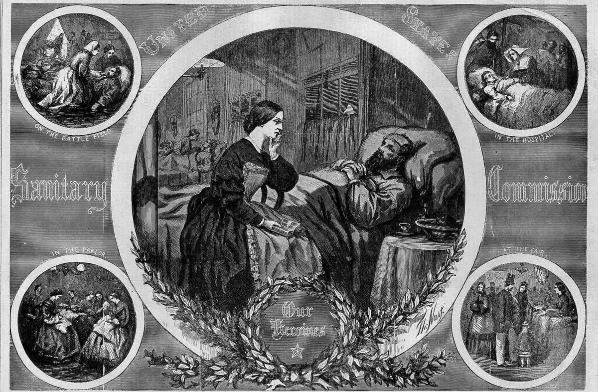 Our Heroines print. (Library of Congress)