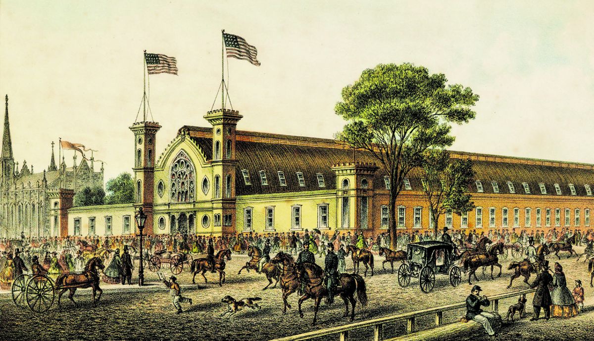 Great North Western Fair, Chicago. (Library of Congress)