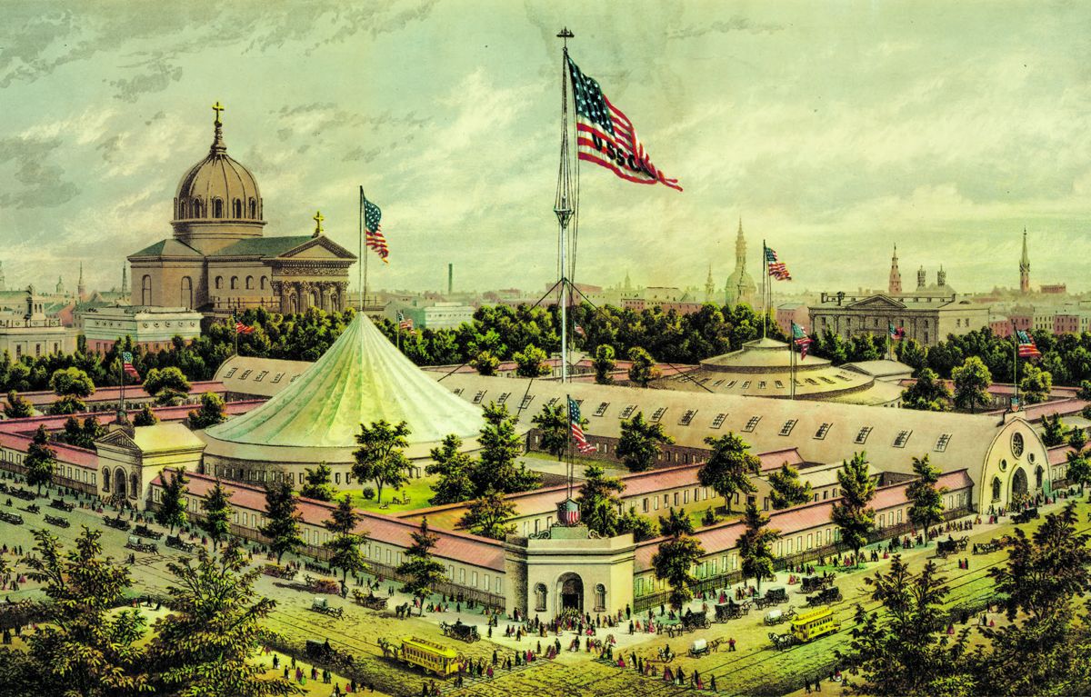 Philadelphia Sanitary Fair. (Library of Congress)