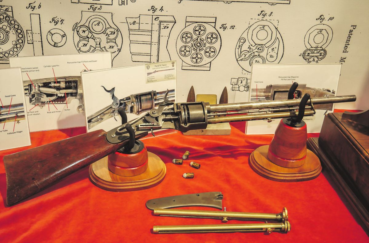 David Hanes’s display, The Improbable Lindner Revolver, Won BEST in SHOW Award.