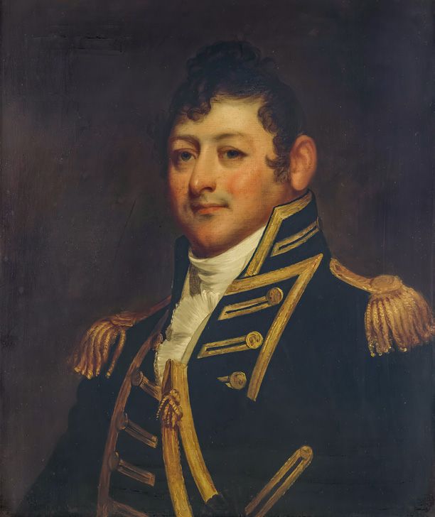 Commodore Isaac Hull (1773–1843) by artist Samuel Lovett Waldo, 1834. (Yale University Art Gallery)