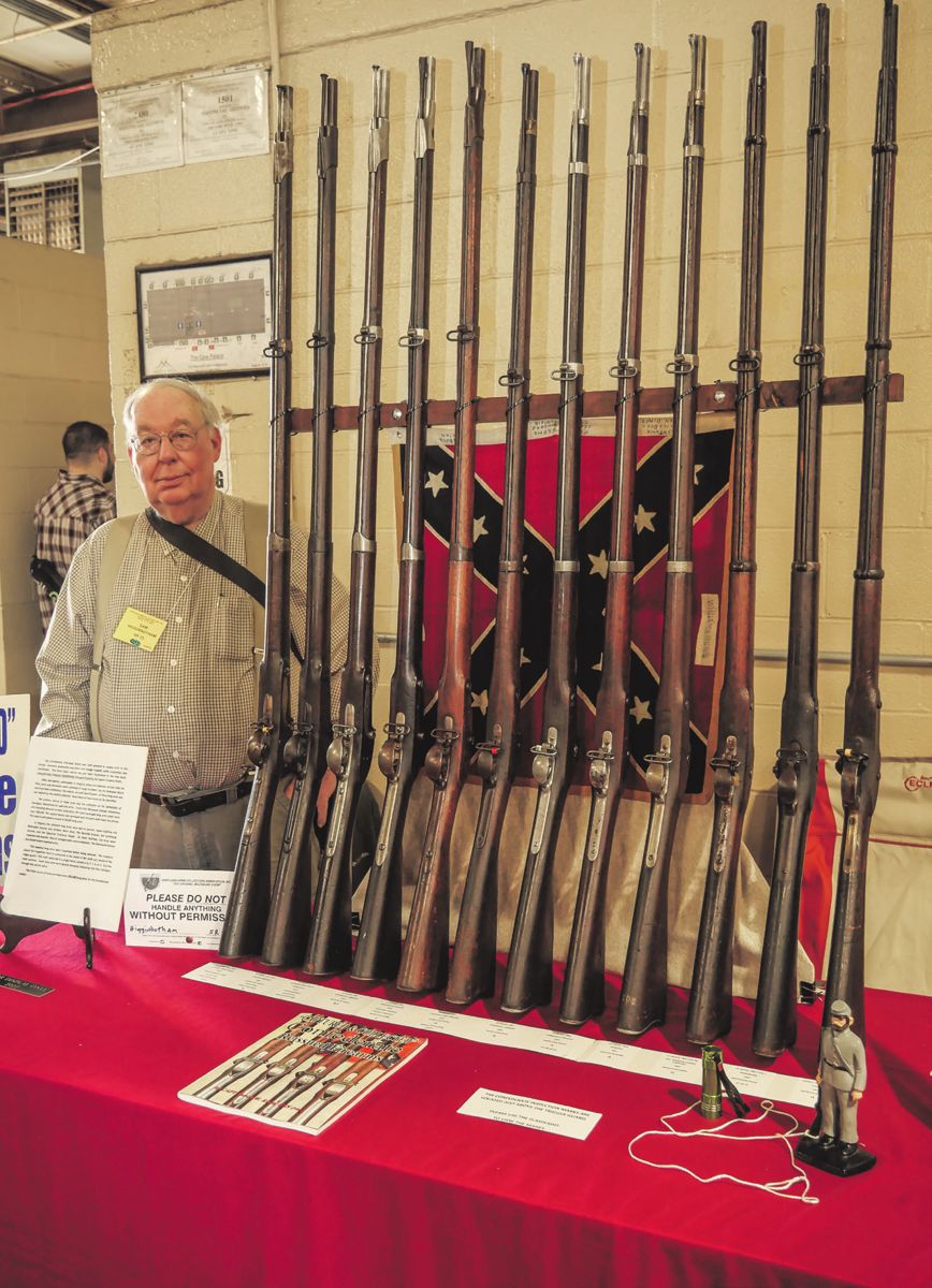 Captured & Collected Confederate Reissued Firearms, US Model 1816 Type 1B Evans Valley Forge. Collection of Samuel P. Higginbotham.