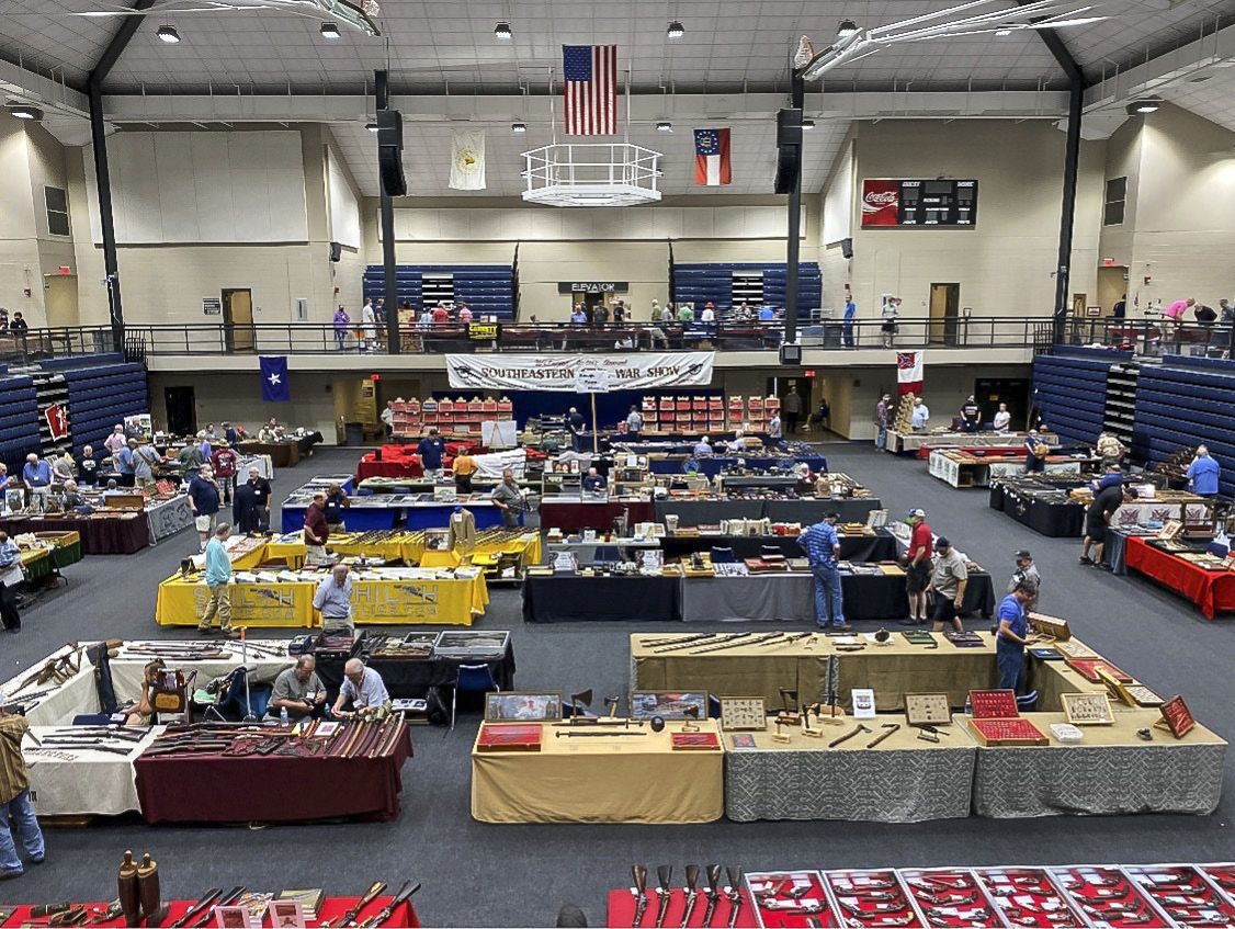 Another view of the show from the mezzanine.