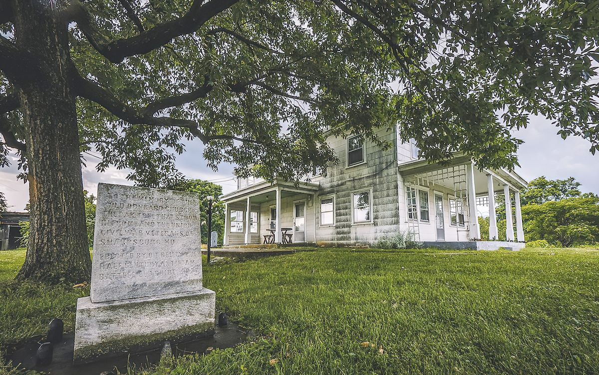 The transferred property at Antietam will soon be rid of its non-historic structures and brought back to its wartime appearance. Photo by Matt Brant.