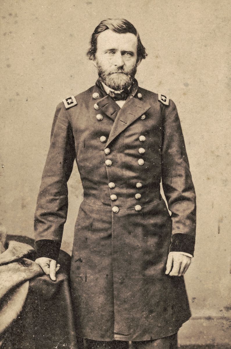 General Ulysses S. Grant in 1861. Mathew Brady’s National Photographic Portrait Galleries, New York & Washington, D.C. (Library of Congress)