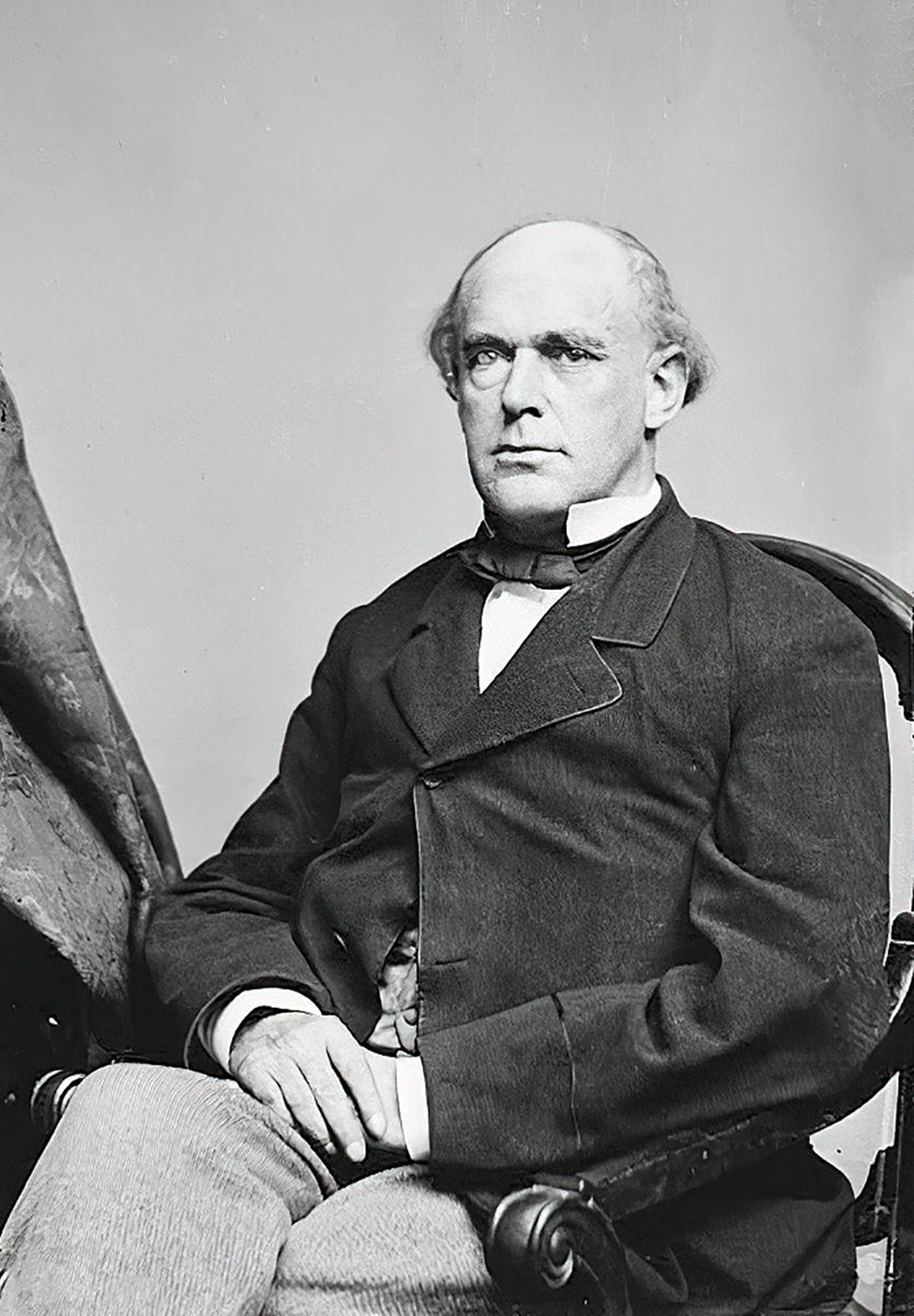 Salmon Portland Chase. (Library of Congress LC-DIG-