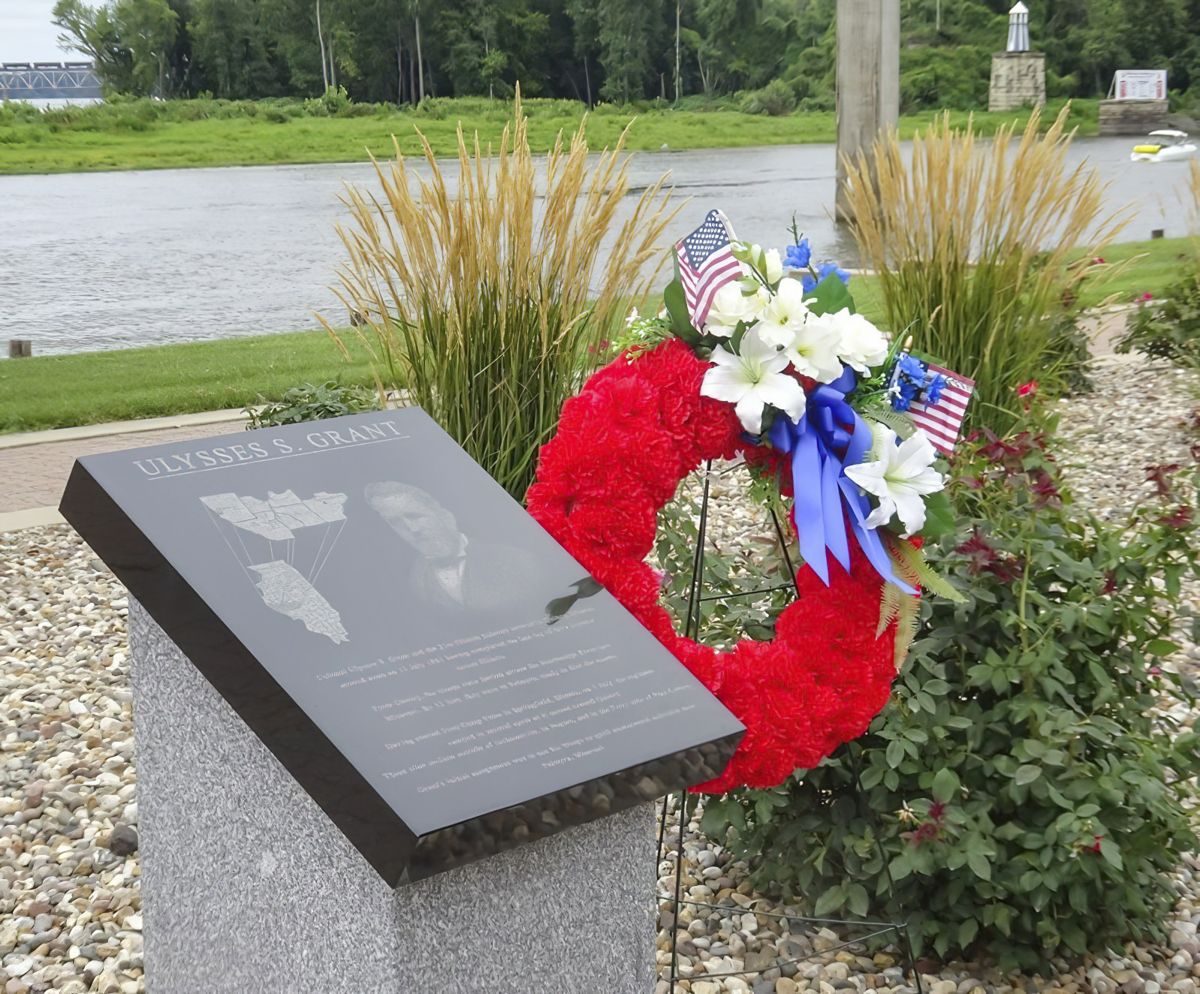 Grant Marker at the Re-dedication.