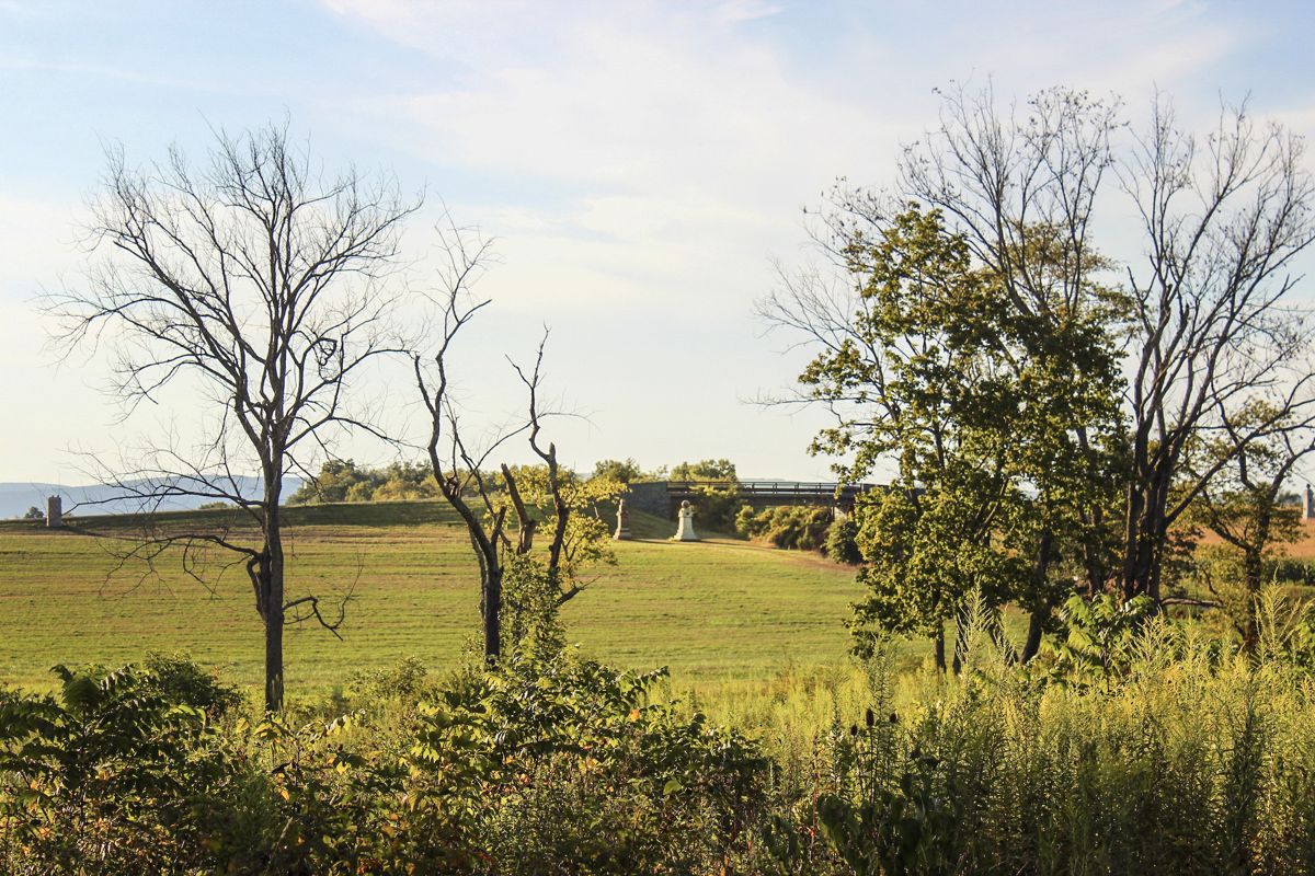 View of a segment of the First Day battlefield at Gettysburg. (Photo by Lynn Light