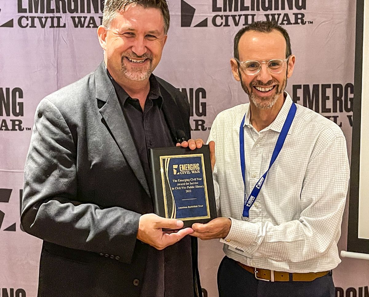 Emerging Civil War Honors the American Battlefield Trust for Service in Civil War Public History — lead photograph from the original article
