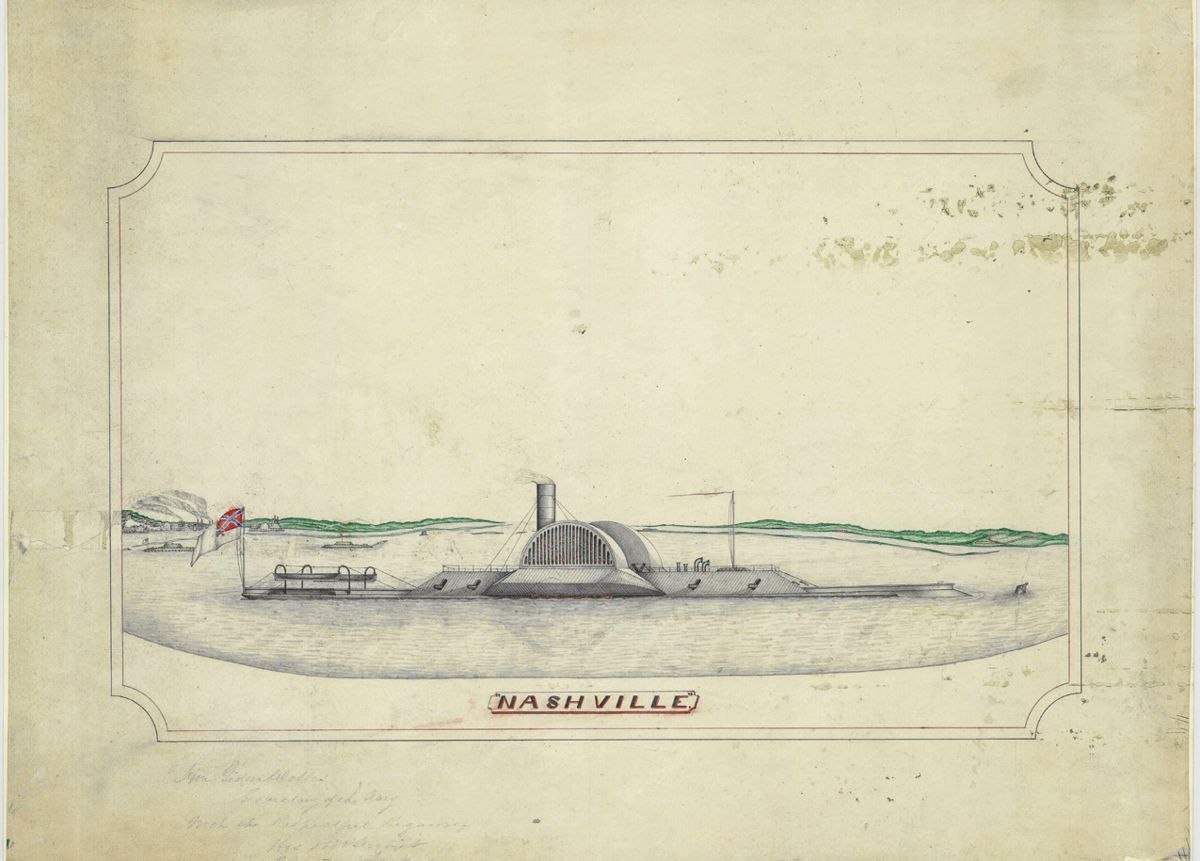 Drawing of the Nashville.