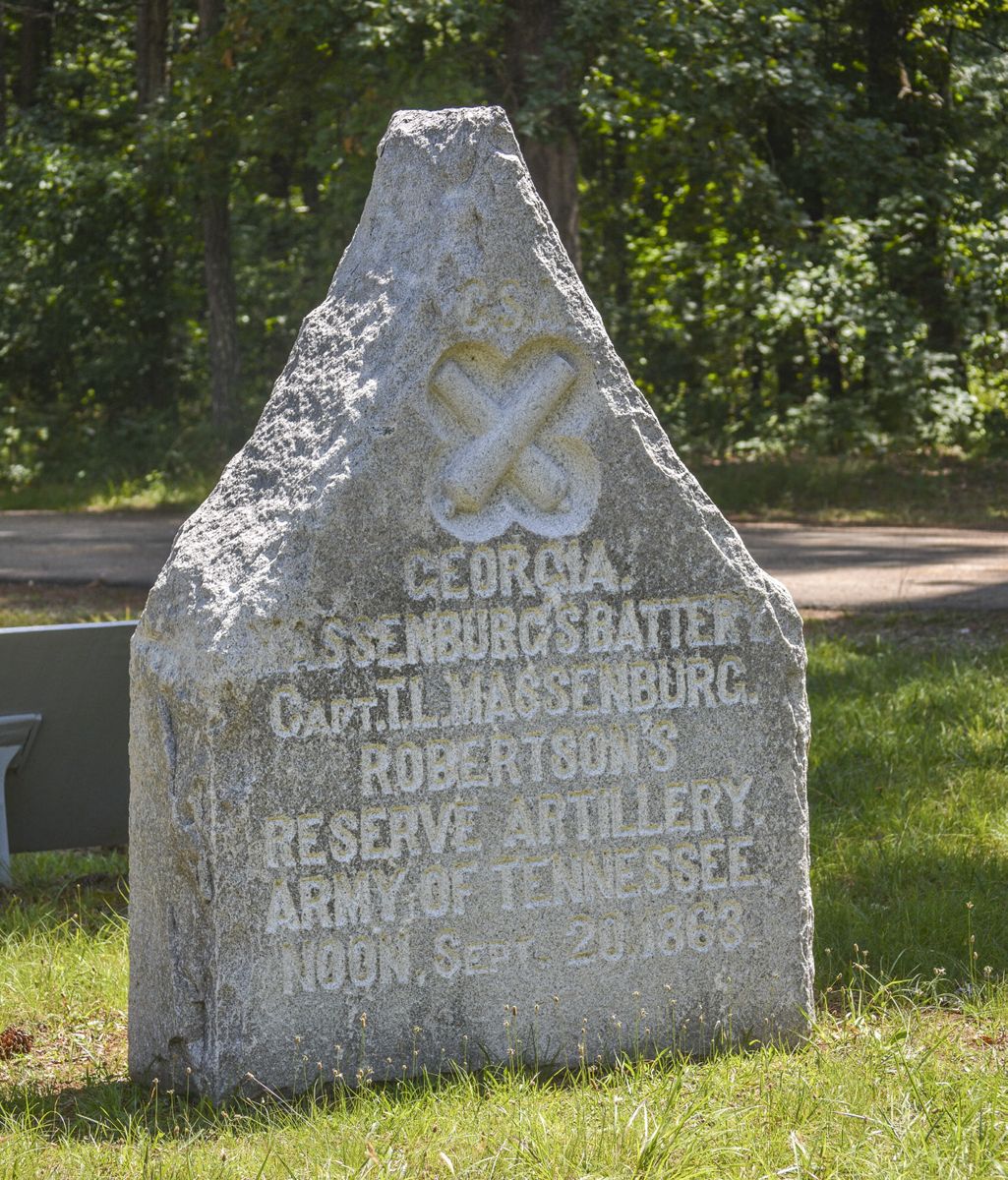 One of the smaller battlefield markers.