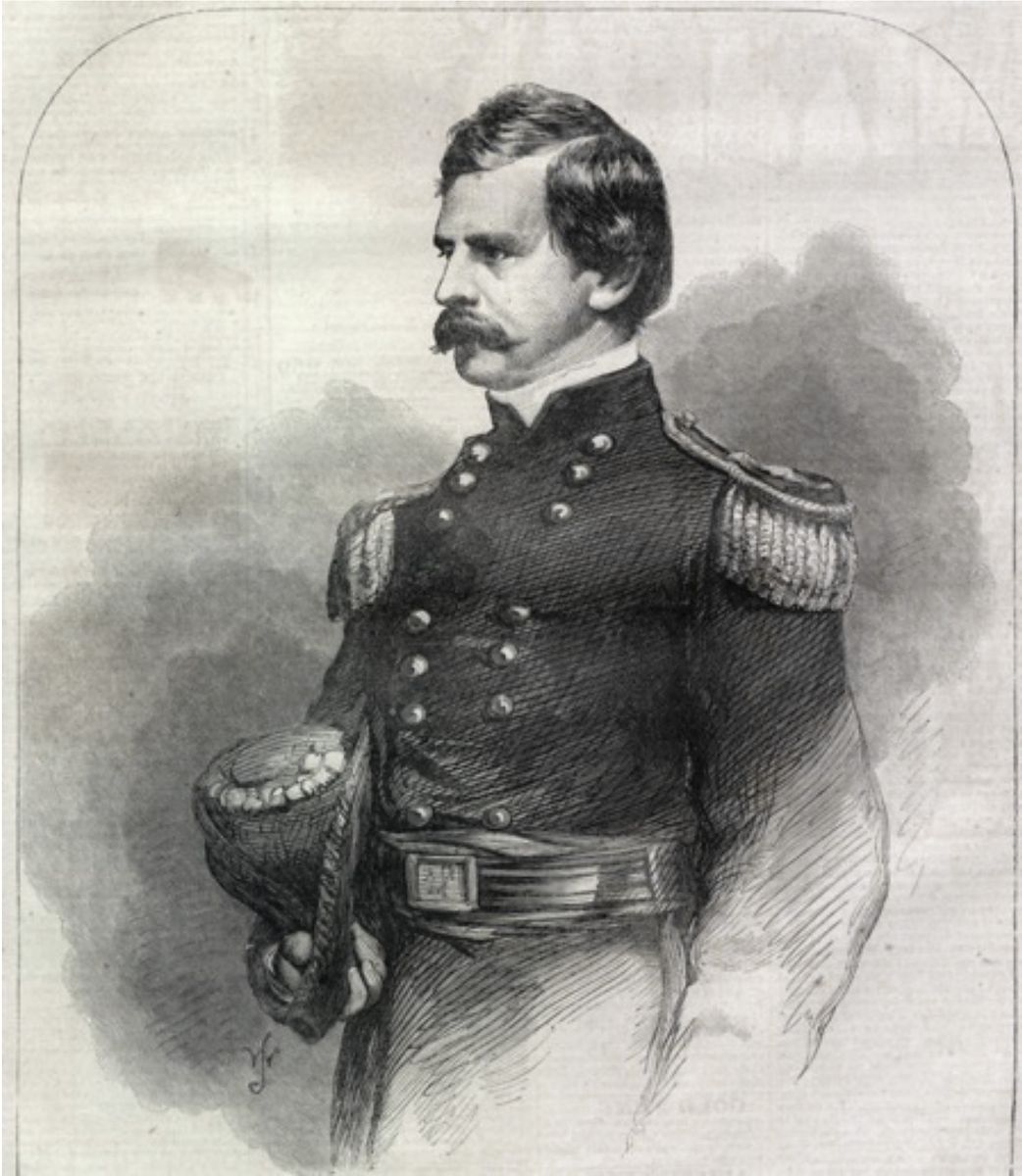 Gen. N. P. Banks. From Harper’s Weekly, Dec. 6, 1862.
