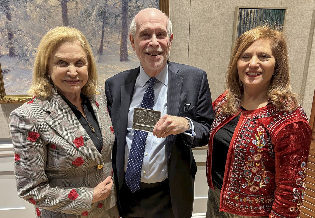 Saint-Gaudens Medal Awarded to Historian and Author Harold Holzer — lead photograph from the original article