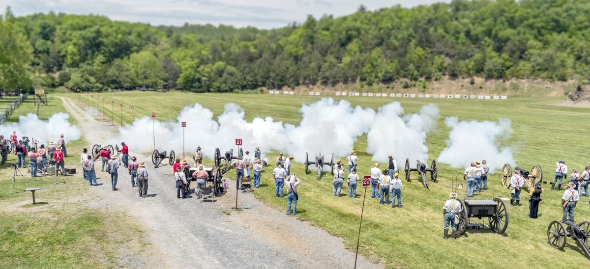 Tributes and Targets at N-SSA 147th Nationals — lead photograph from the original article