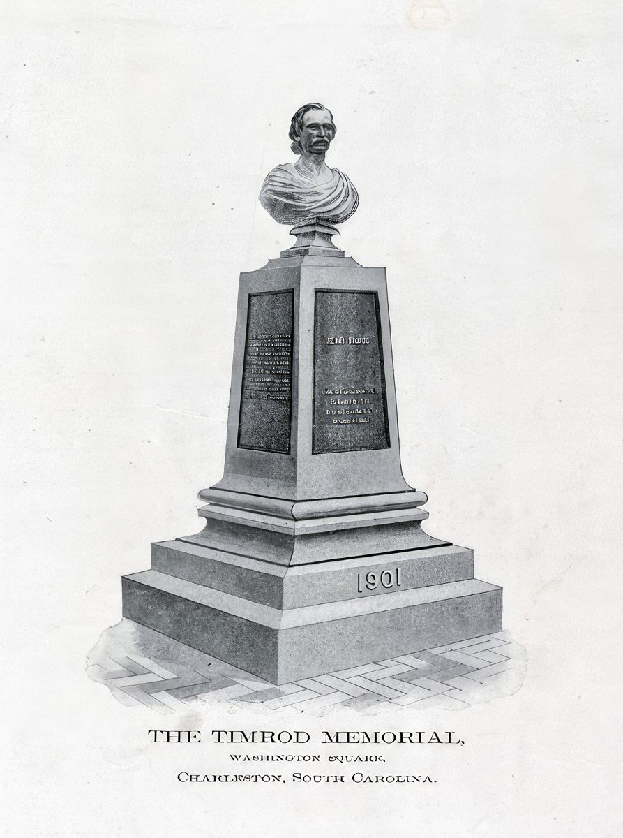 The Timrod Memorial, Washington Square, Charleston, S.C.