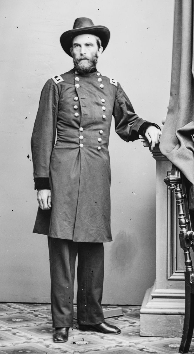 Maj. Gen. Grenville M. Dodge. (Library of Congress)