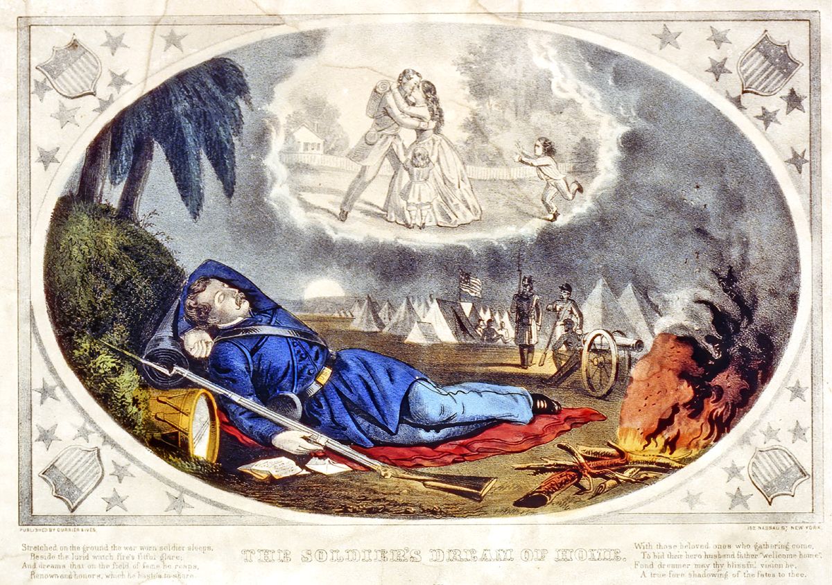 A Soldier’s Dream/A Soldier’s Vision — lead photograph from the original article