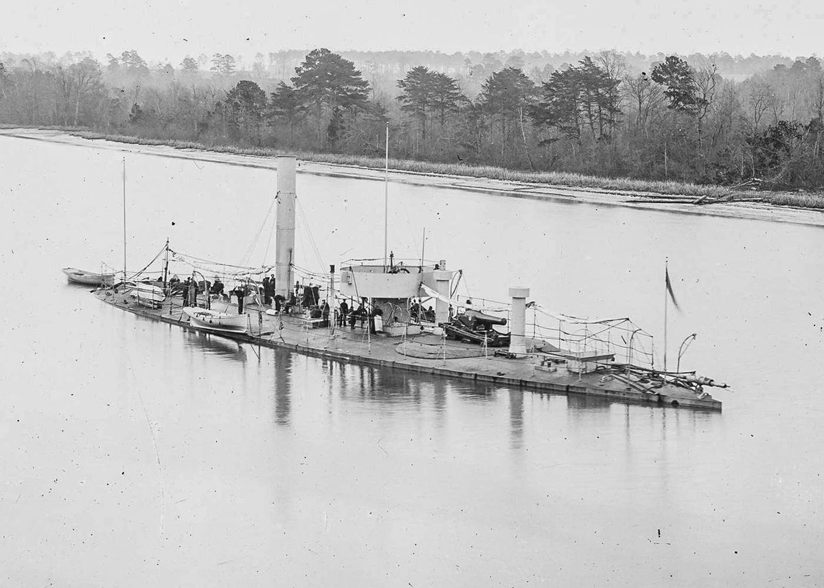 USS Casco – A Spar Torpedo Boat of the Potomac Flotilla — lead photograph from the original article