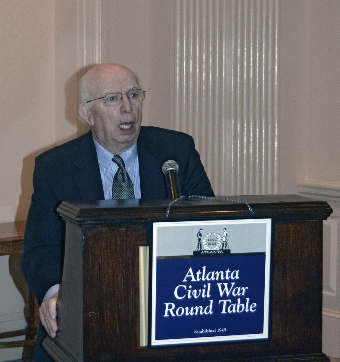 Jeffry Wert Speaking at Atlanta Round Table in 2019 (Gould Hagler)