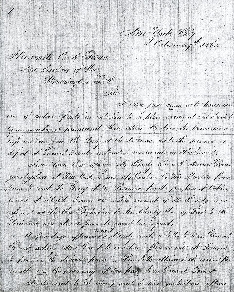 Mathew Brady Accused of Insider Trading While Visiting Grant in Virginia — photograph 5 from the original article