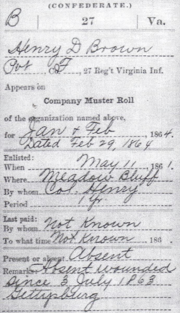 One Soldier’s Ups and Downs with the Stonewall Brigade — photograph 2 from the original article
