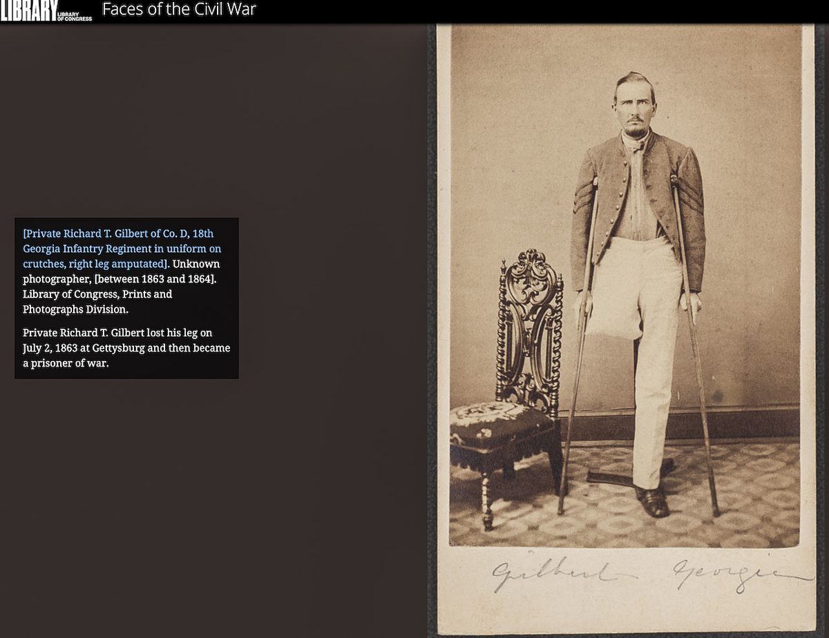 Faces of the Civil War — lead photograph from the original article