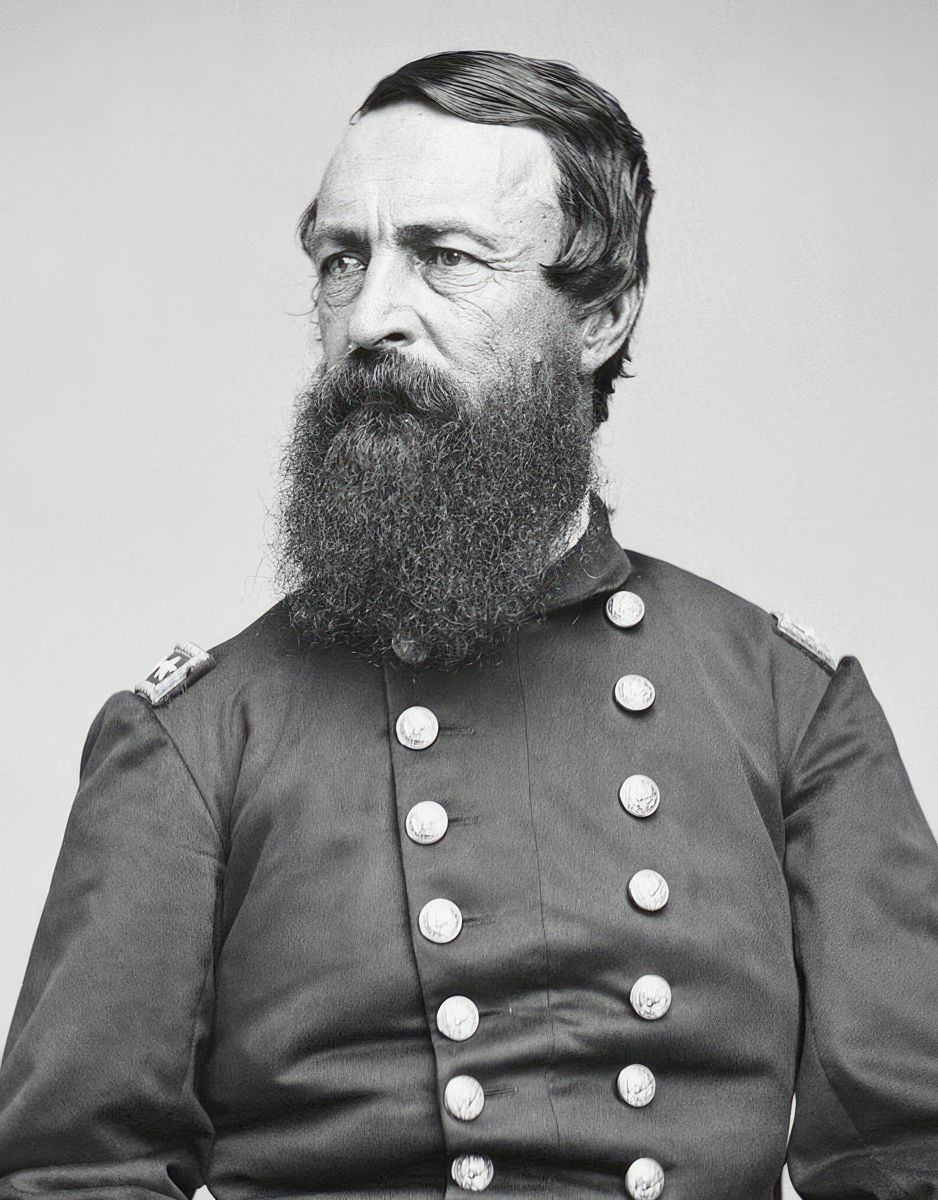 Rear Admiral David D. Porter led the U.S. Navy’s task force in the attacks on Fort Fisher. (Library of Congress)