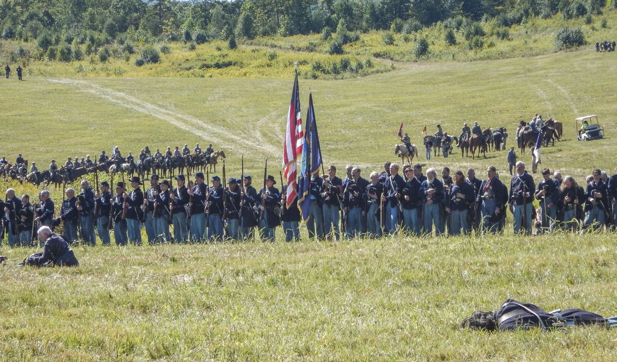 Union infantry. (All photos by Gregory L. Wade)