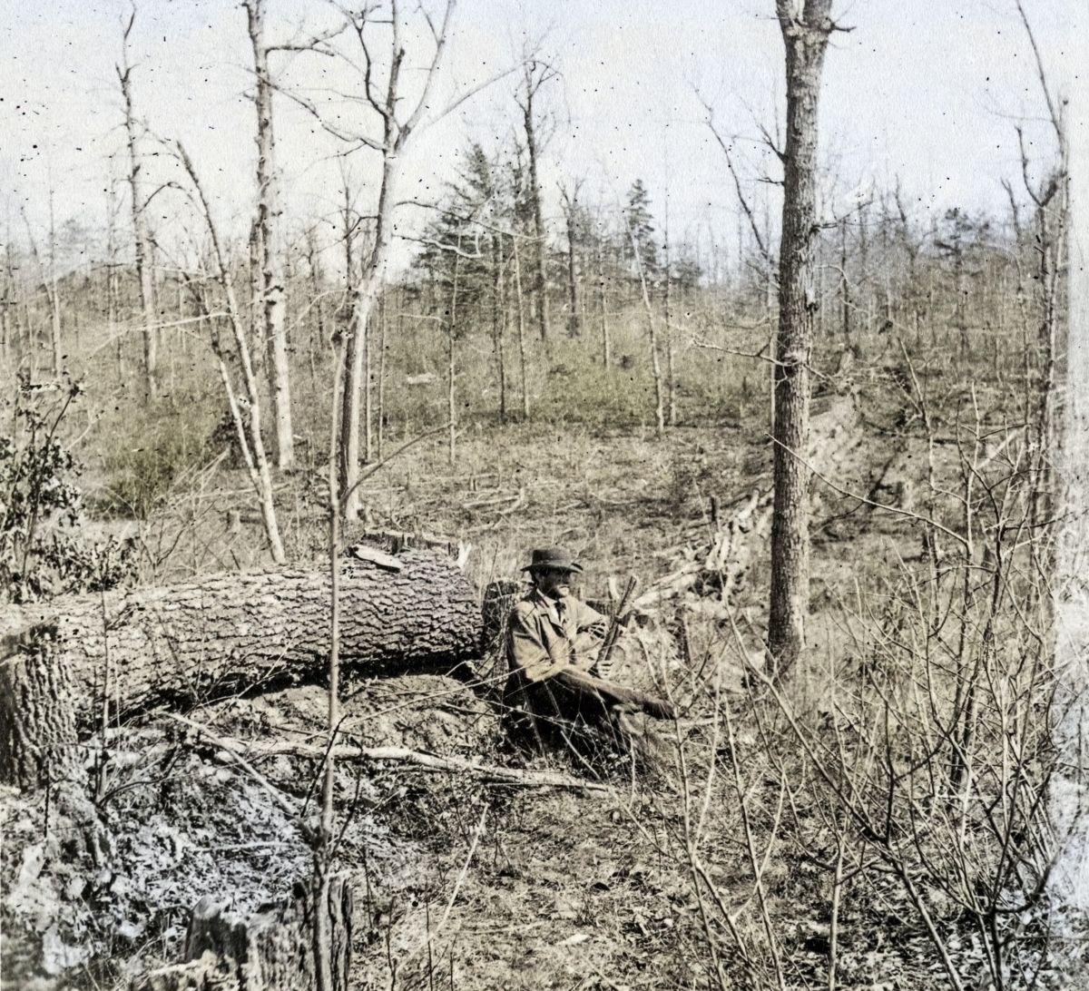 Pender’s Brigade charged lines of improvised Federal breastworks similar to these at Chancellorsville.