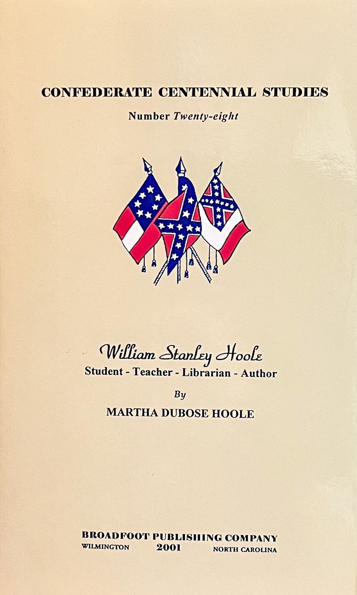 Confederate Centennial Studies — photograph 2 from the original article