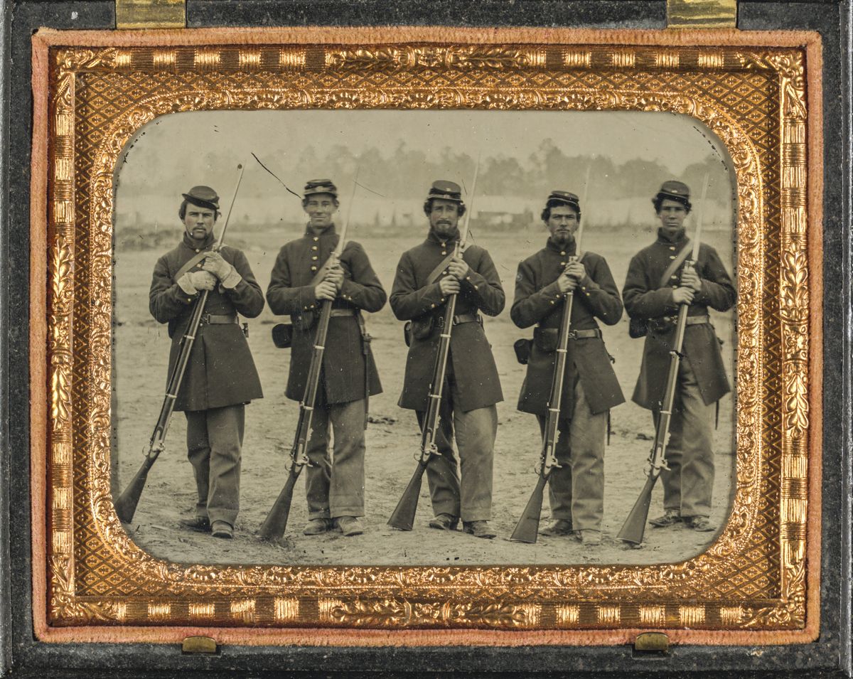 Private Orrin Cook, 22nd Massachusetts Company B — lead photograph from the original article