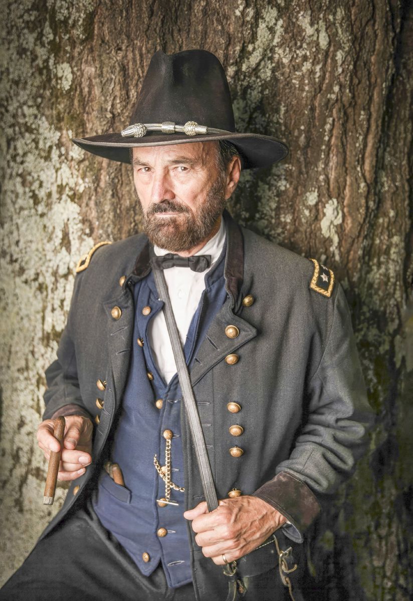 Union General Ulysses S. Grant portrayed by Curt Fields. (Buddy Secor)