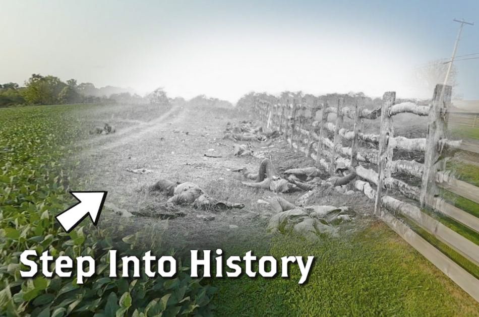“Steps Into History” at Antietam National Battlefield.