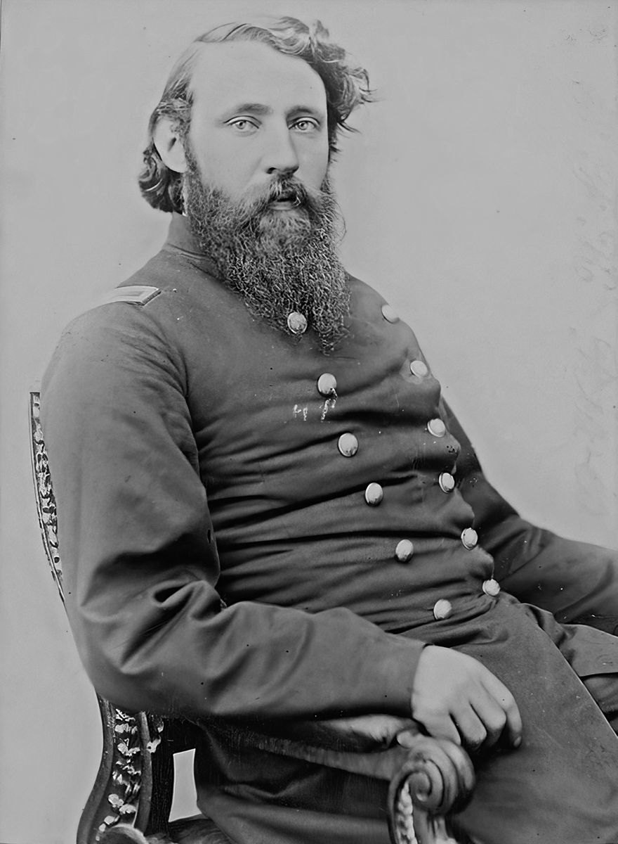 Col. Joseph Warren Keifer (110th Ohio Infantry) received a painful left forearm wound on May 5, 1864. He returned to duty in August 1864.