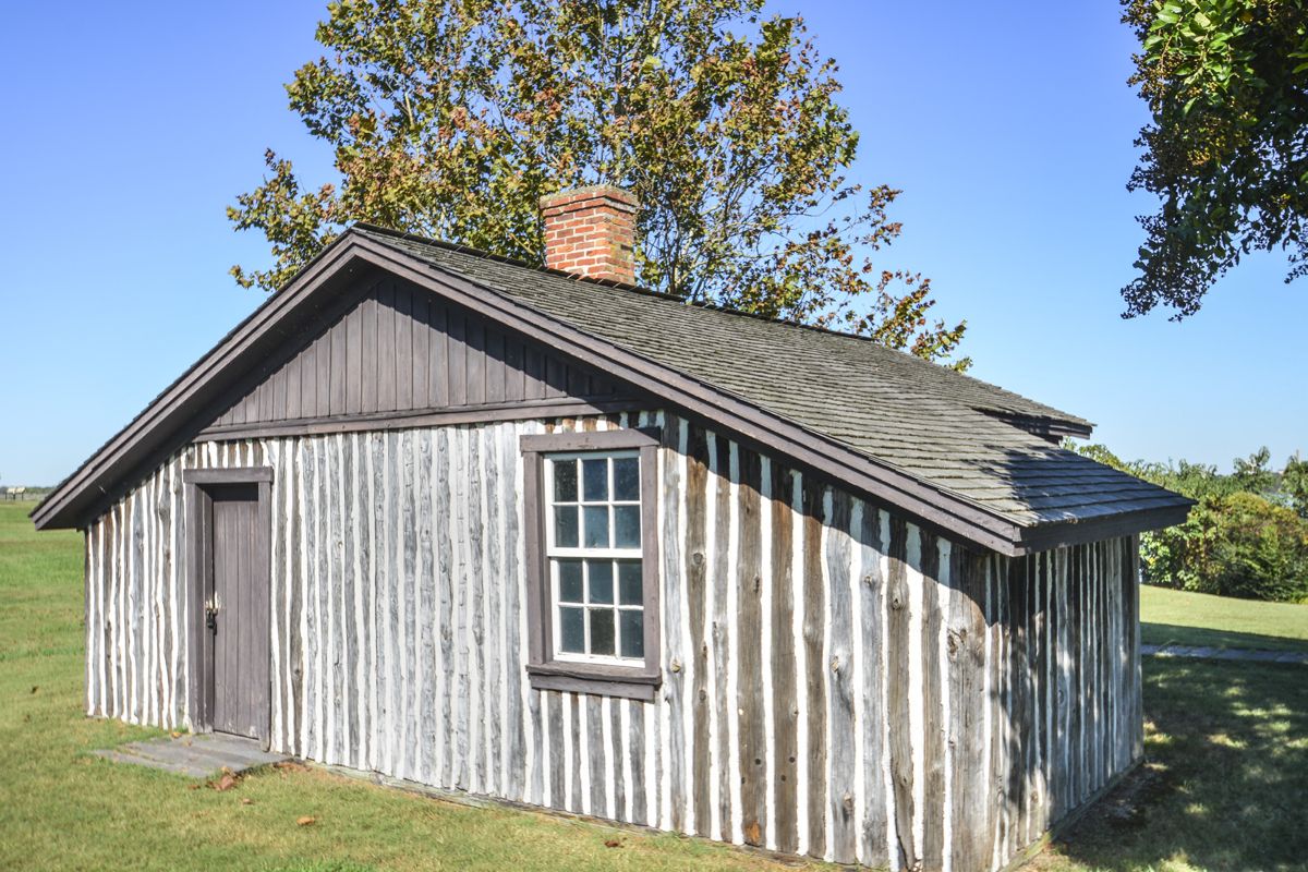 Grant’s Cabin at City Point. Hopewell, Va. (Photo by Gould Hagler)