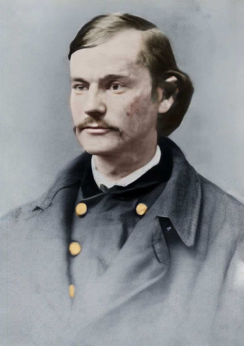 Gen. Gates P. Thruston. Colorization © 2023 civilwarincolor.com, courtesy civilwarincolor.com/cwn. (Public Domain)