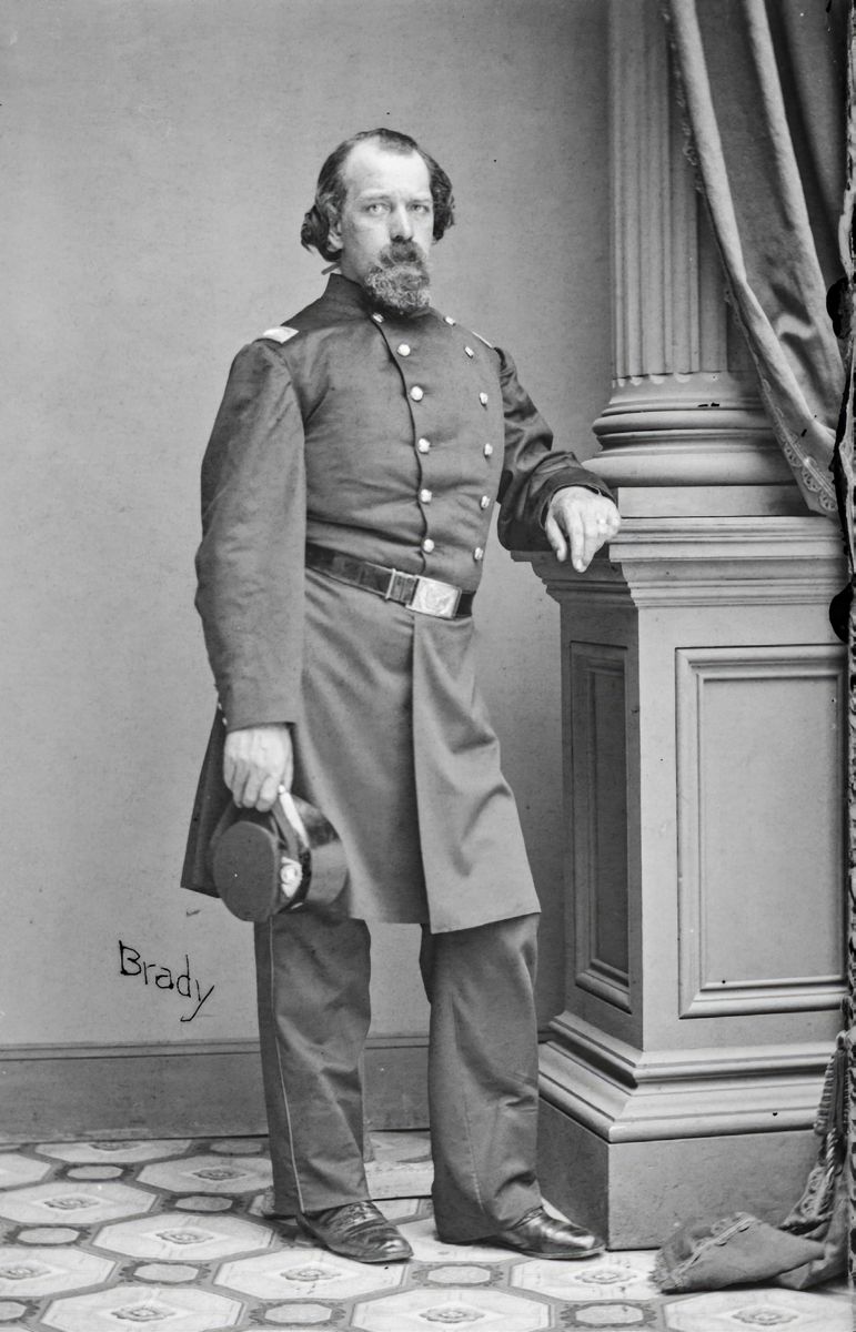 Brig. Gen. John H. Hobart Ward eventually led a division in the Second Corps, but Maj. Gen. Winfield Hancock removed him from command after the May 12, 1864, battle at Spotsylvania for improper behavior and being intoxicated. (Smithsonian Institute)