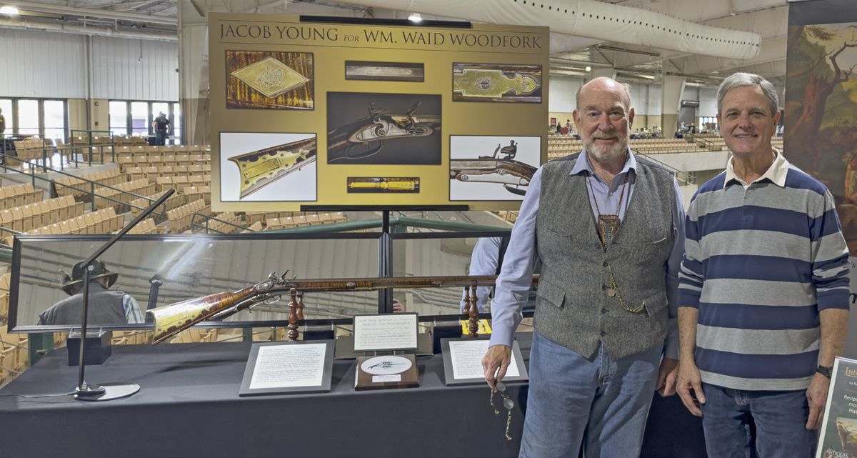 Chairman’s Award winner Dr. Mel Hankla (L) and Show Chairman Mike