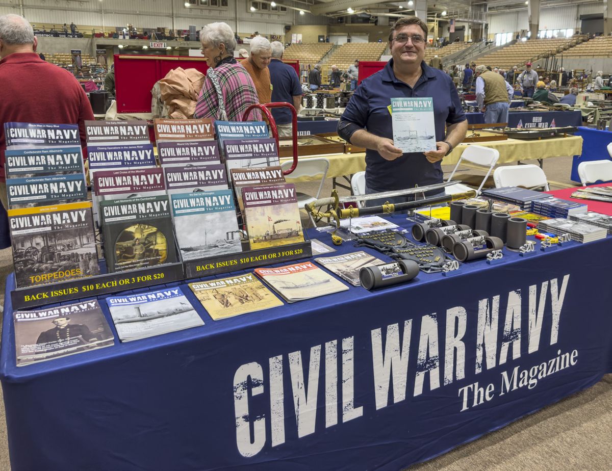 Charles Williams, publisher of Civil War Navy The Magazine.