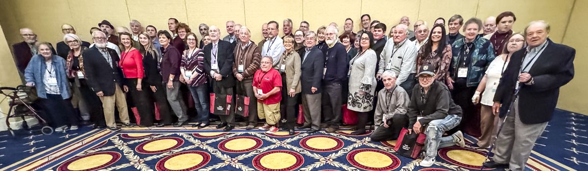 First-time attendees to the Lincoln Forum. (All photos by Leon Reed).