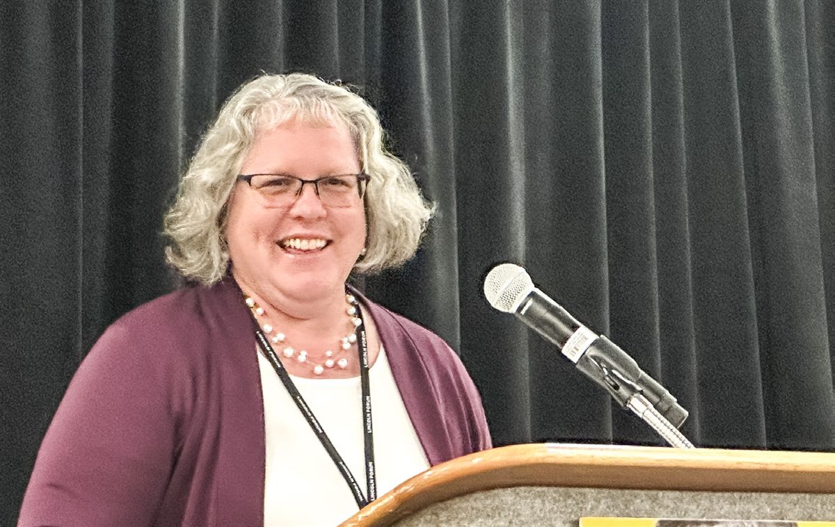 Forum secretary Michelle Krowl.