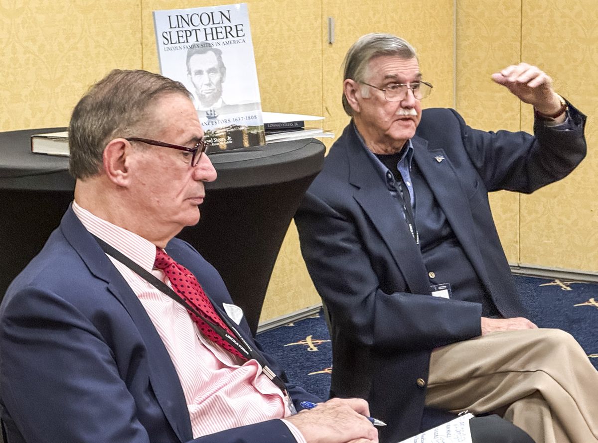 Breakout: Edwards Steers Jr., and Dennis J. Curran: Annals of the Poor: The Lincoln Genealogy.