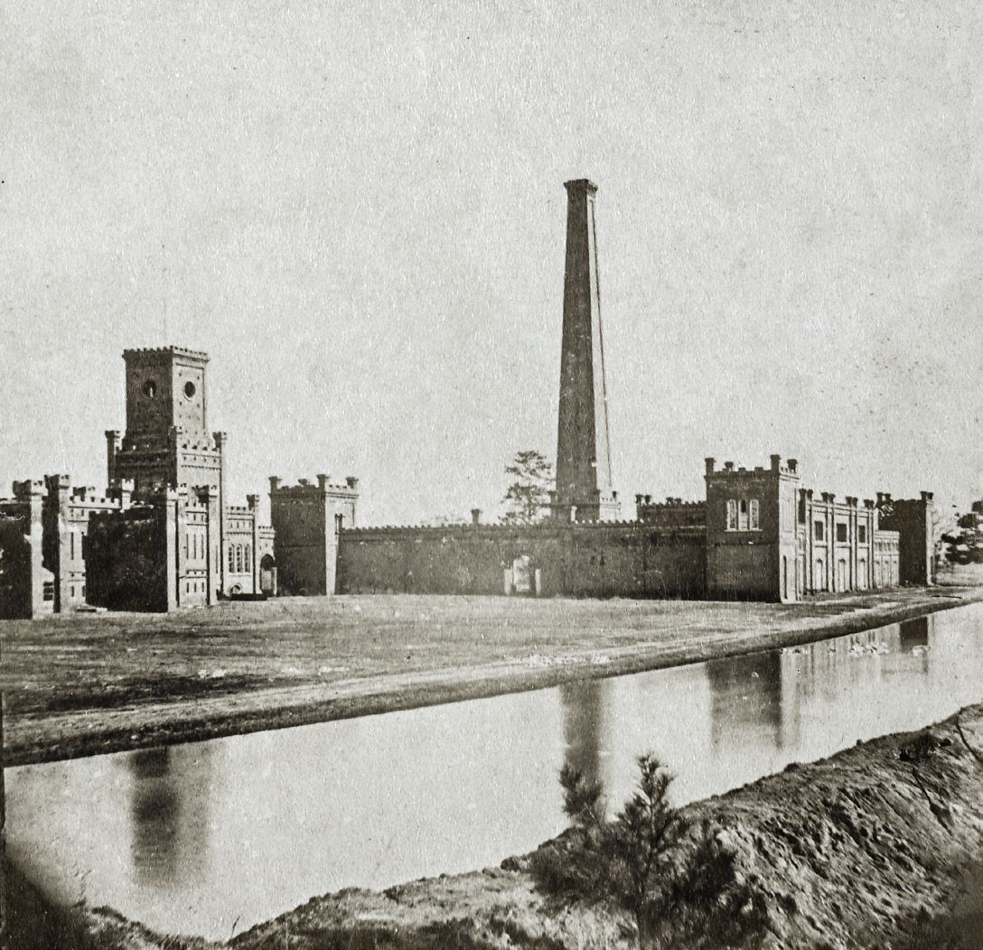 Confederate Powder Works, Augusta, Ga. (Library of Congress)