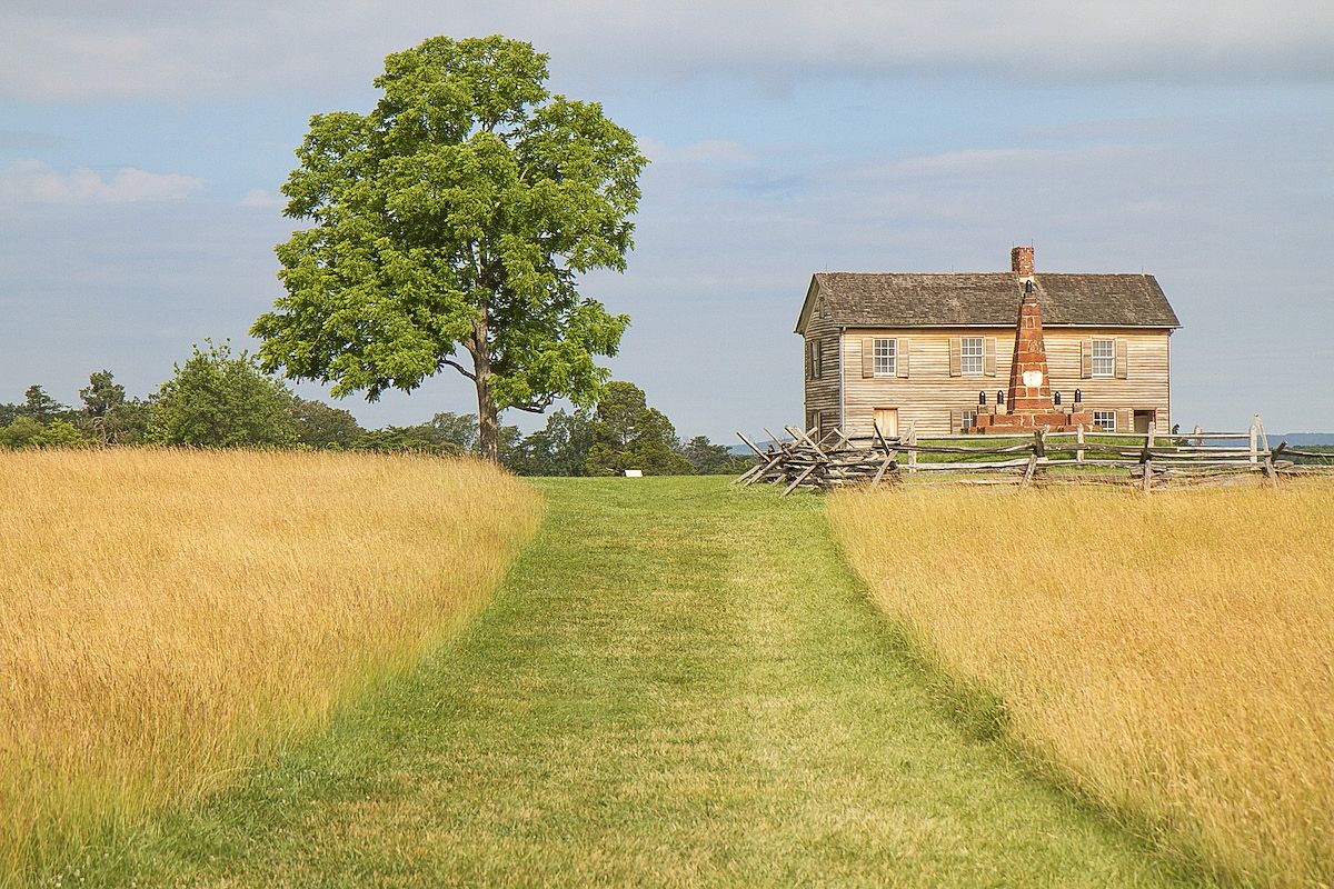 The “Henry House” at Manassas National Battlefield Park. Photo by Rob Shenk.