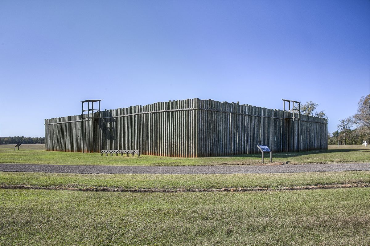 Andersonville Prison Stockade.