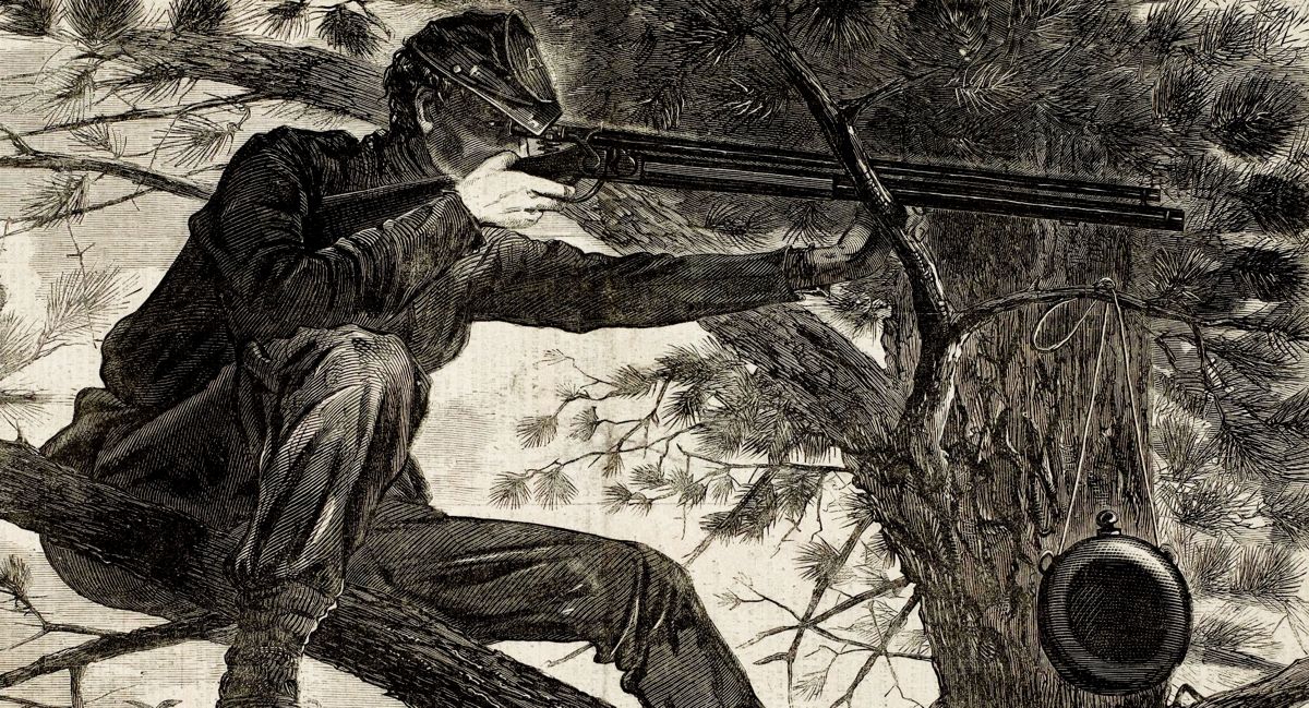 A Fighting Parson’s Deadly Aim — lead photograph from the original article
