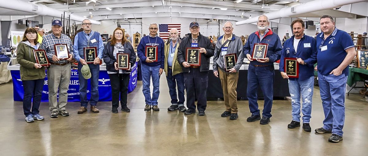 Award winners from left to right: Ingrid Holzwarth, James Koch, Ken Baumann, Elizabeth Topping, Kevin Kinney, Charles Baylis, Bill Combs, Richard Wolfe, Randy Setty, and Karl Withrow.